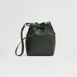 Mansur Gabriel Moss Mini Bucket Bag